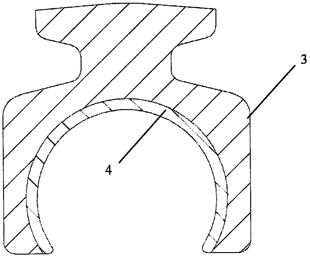 An embedded rail transit power supply system