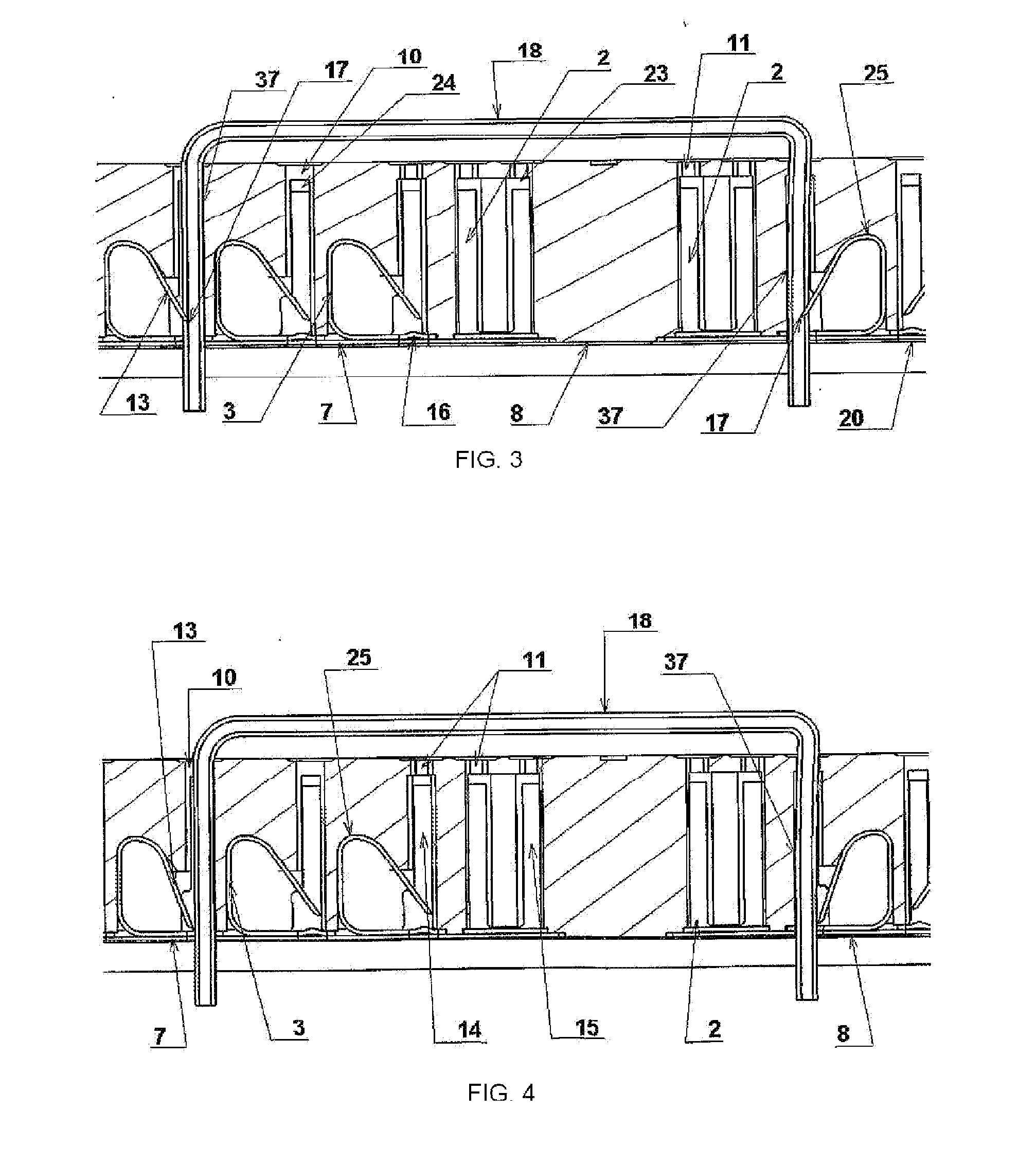 Card for interconnecting electronic components using insulated cable or wire