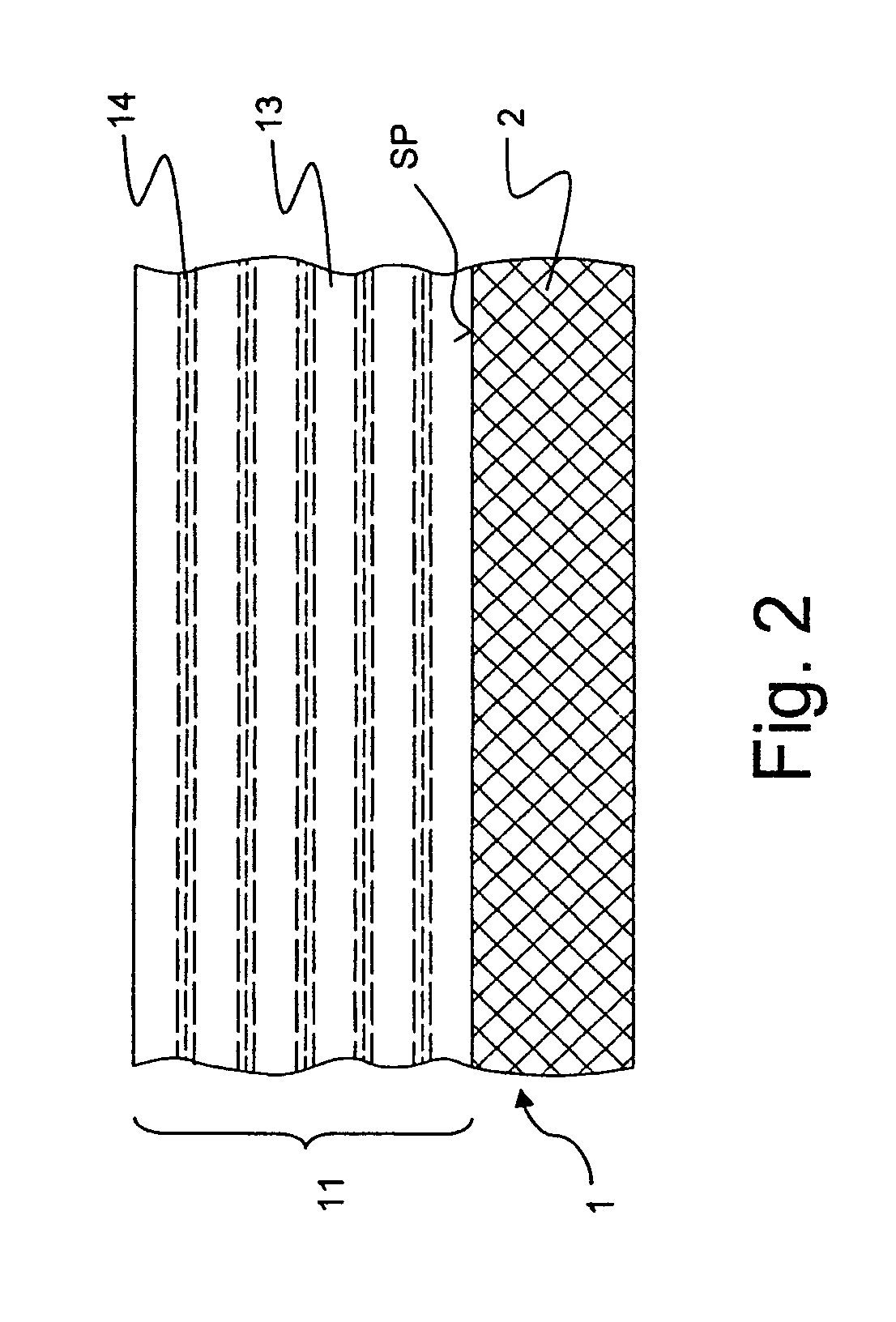 HTS coated conductor with particle inclusions, and method of production of an HTS coated conductor