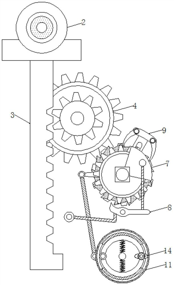 Auxiliary device and method capable of randomly adjusting height of cat eye and higher in safety