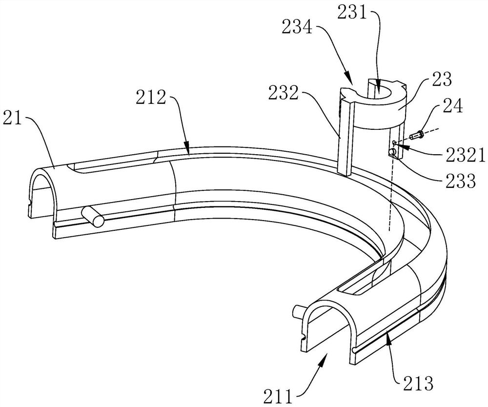 Oral cavity fixed type planting guide plate