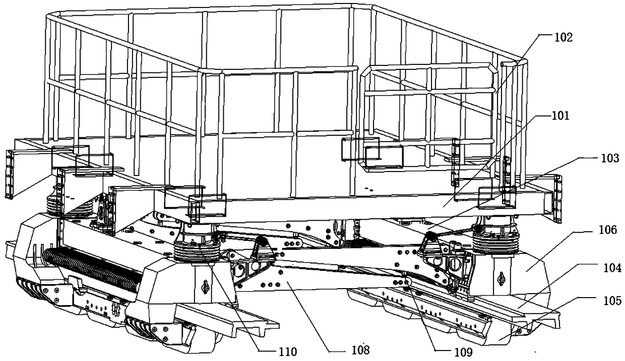 Single-module suspension control system experiment detection platform