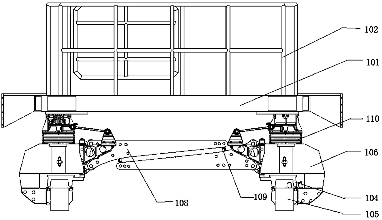 Single-module suspension control system experiment detection platform