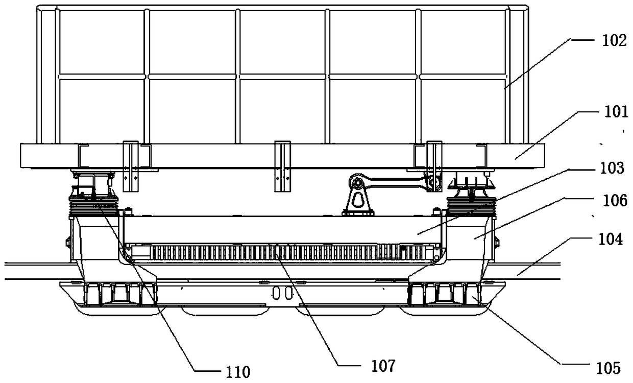 Single-module suspension control system experiment detection platform