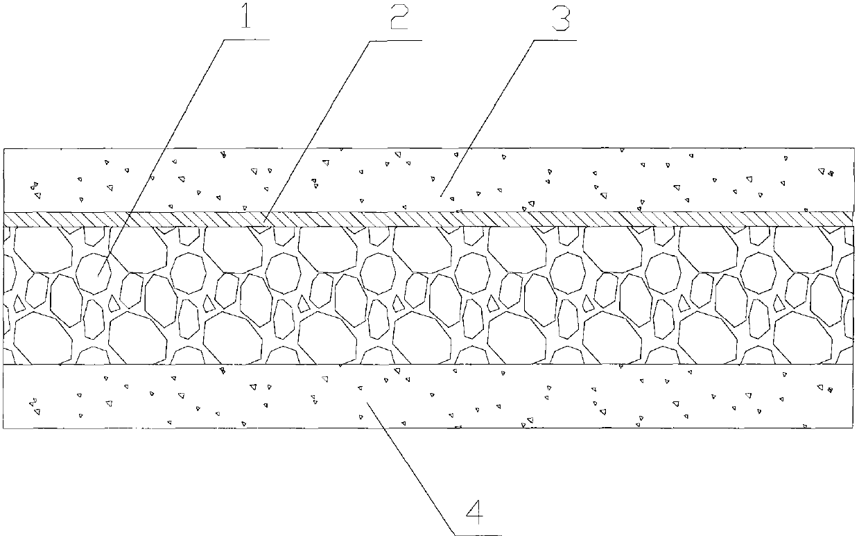 Roofing foam cement rigid heat insulation system