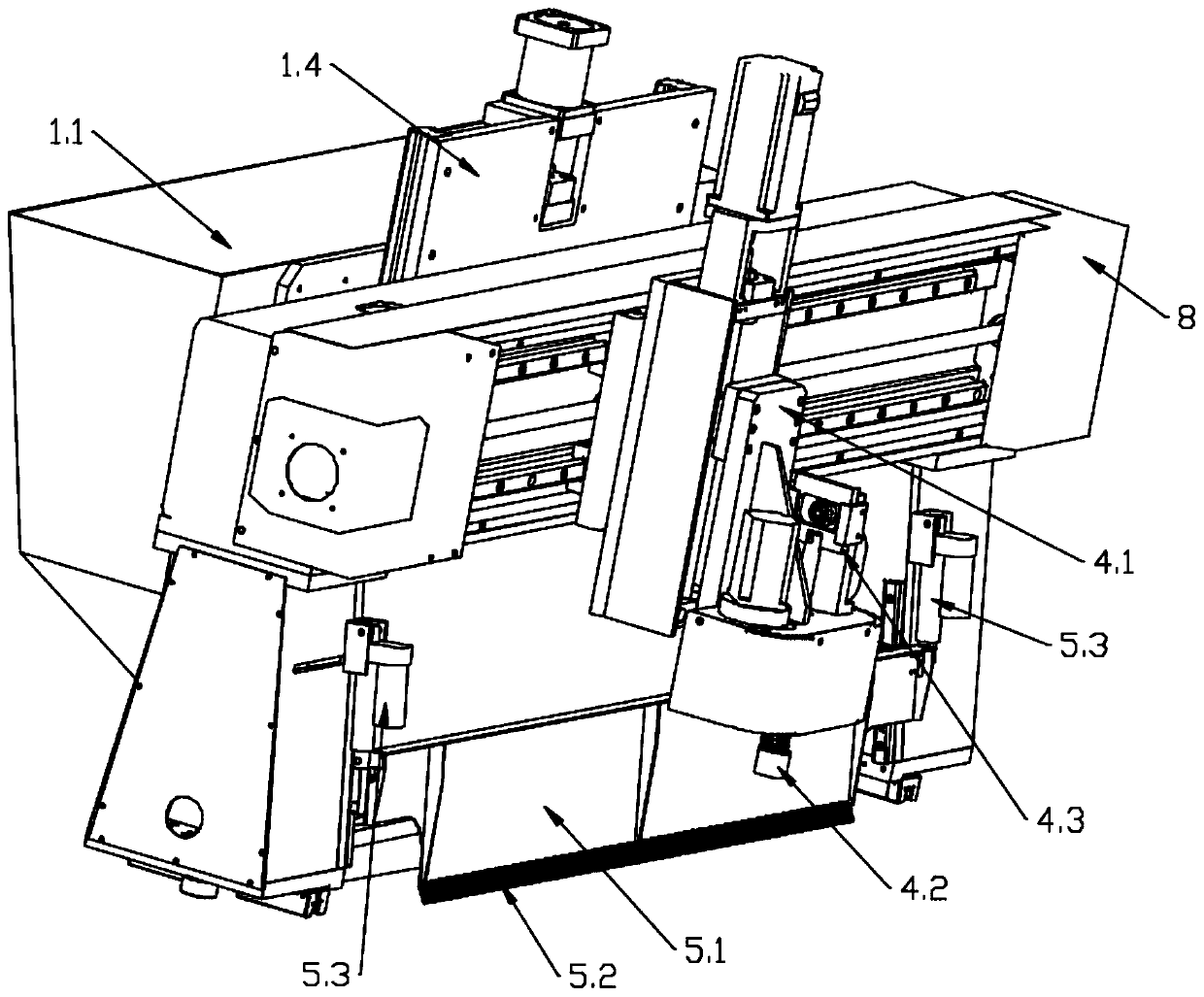 Full-automatic metal additive submerged arc printing equipment and method