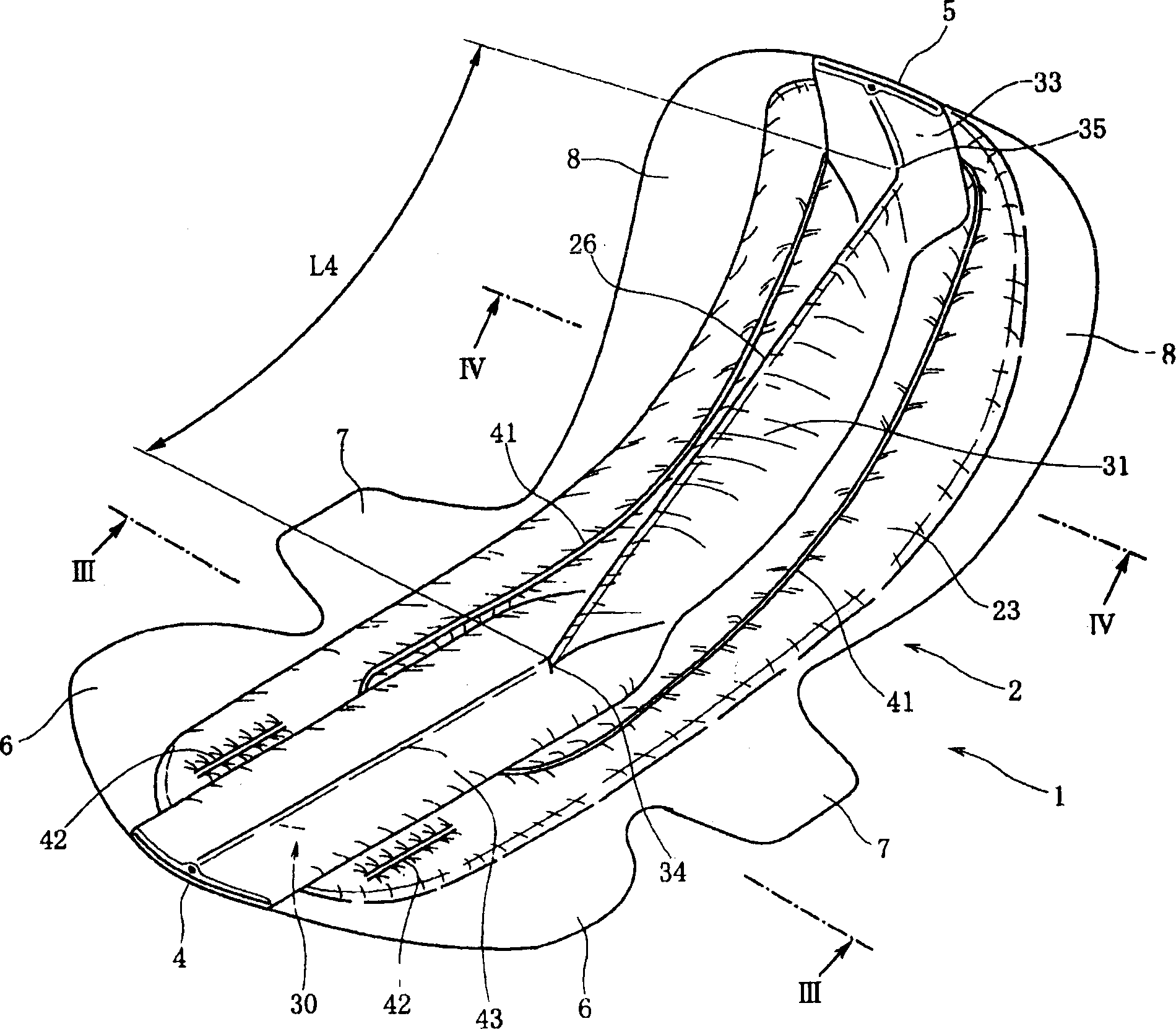 Sanitary napkin