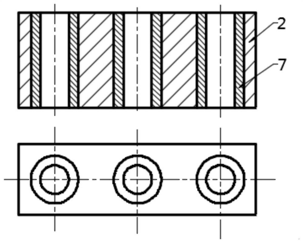 Ultrasonic precision micro-fluidic chip based on nano motor array and implementation method thereof