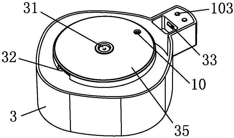 Flip type vacuum wall breaking machine