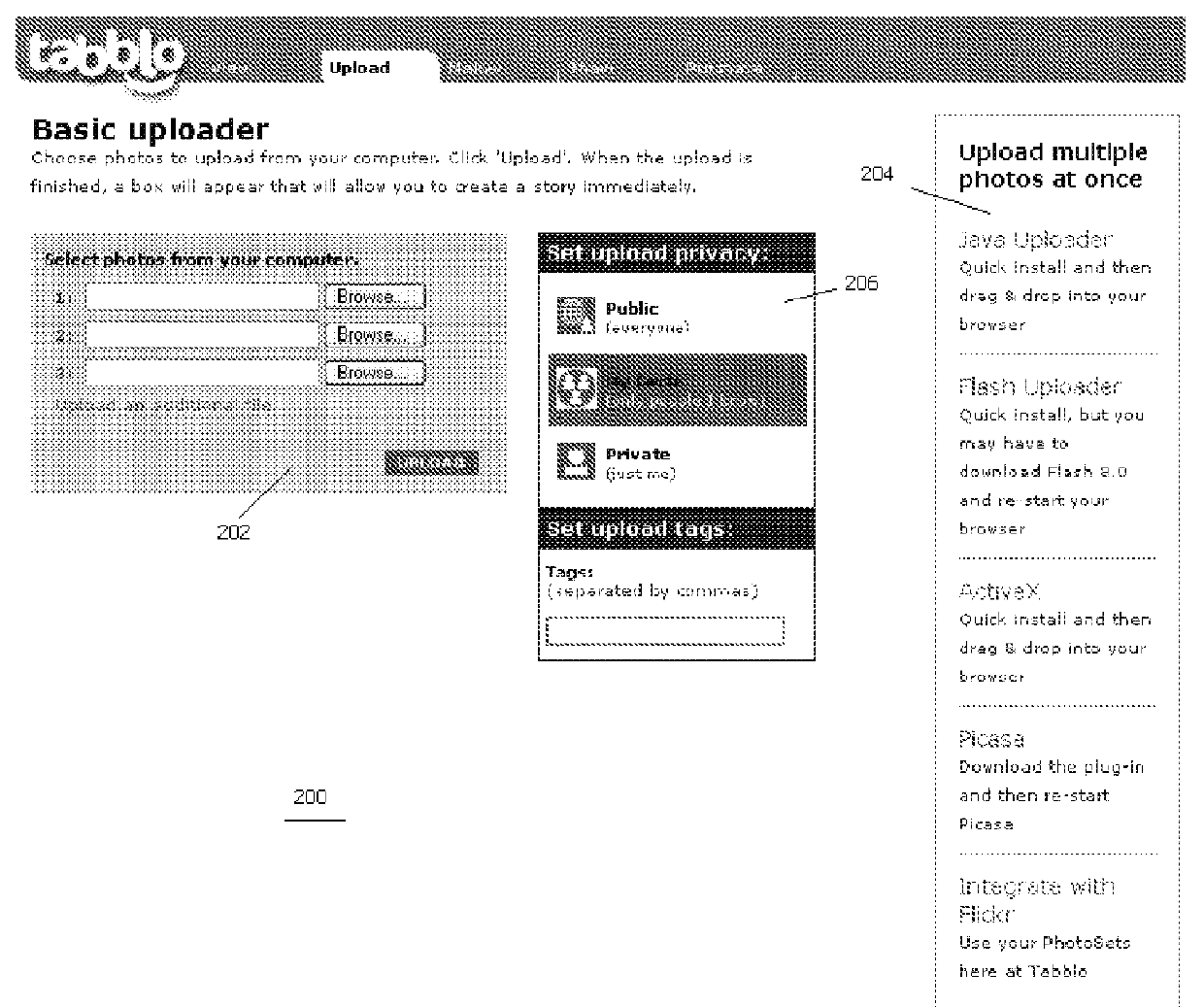 Method and system for online image security