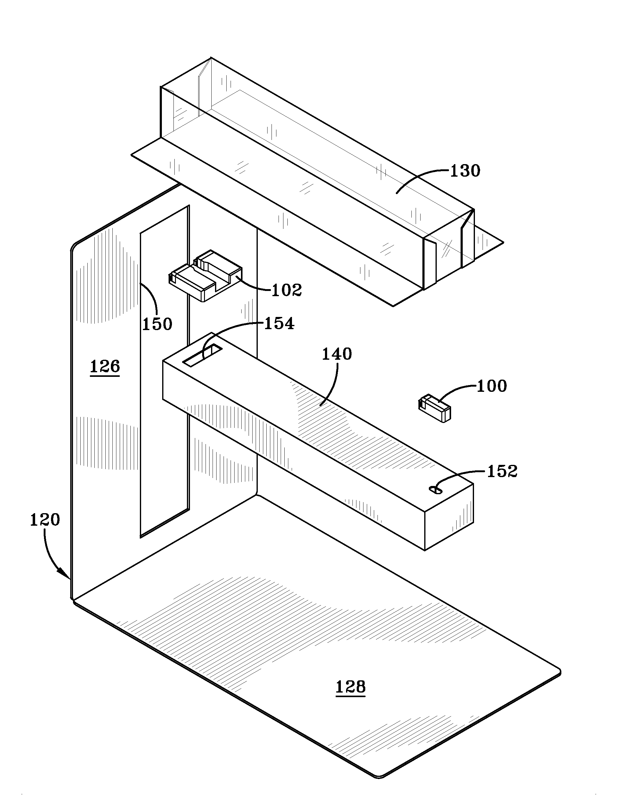 Interactive package for display and sale of a gun sight