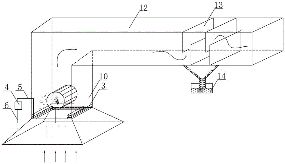 Fan anti-sticking oil and oily dirt cleaning device, range hood and method of cleaning range hood