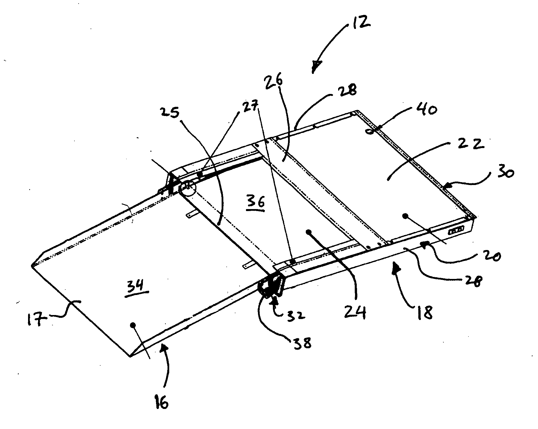 Vehicle ramp assembly