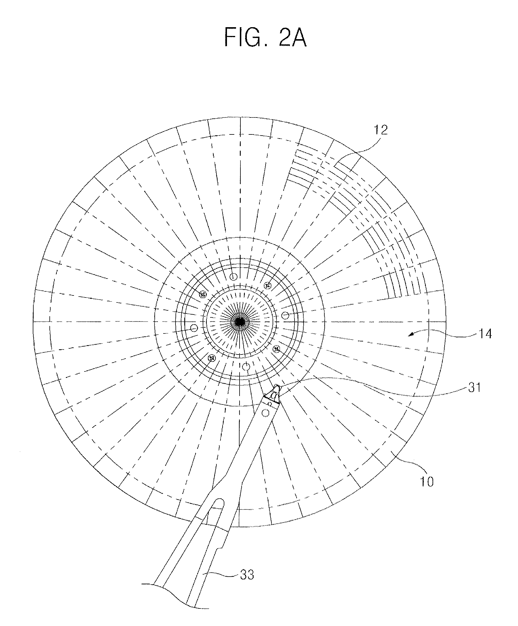 Servo pattern erasing method and apparatus of hard disk drive