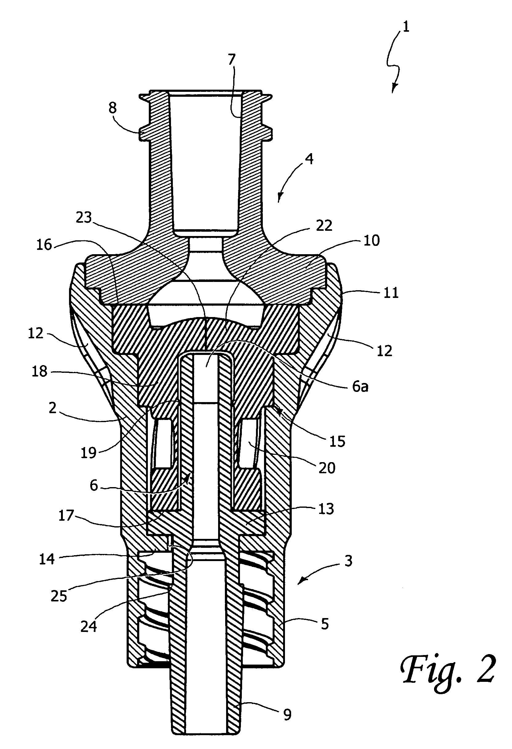 Medical valve connector