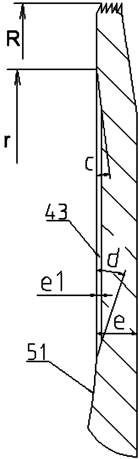 Impeller structure used for compressor or air blower