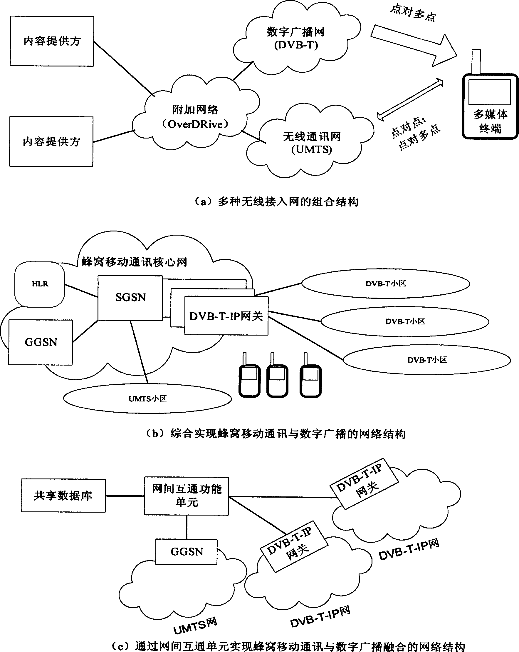 Structure of layered wireless access network, and implement method