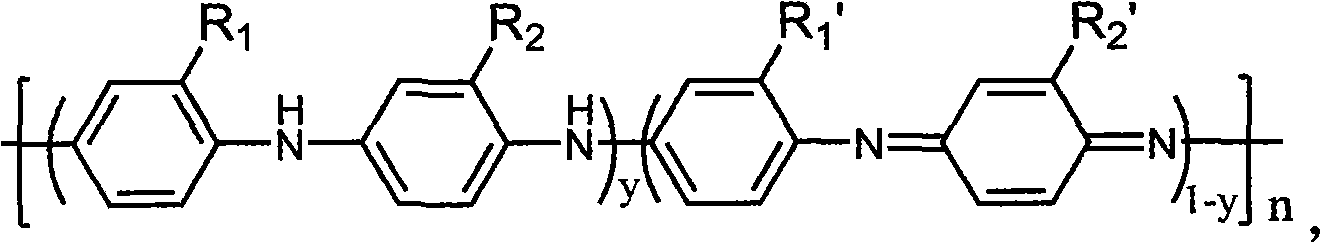 Phosphate doped polyaniline anticorrosive paint and preparation method thereof