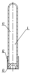 Negative pressure urine collecting device