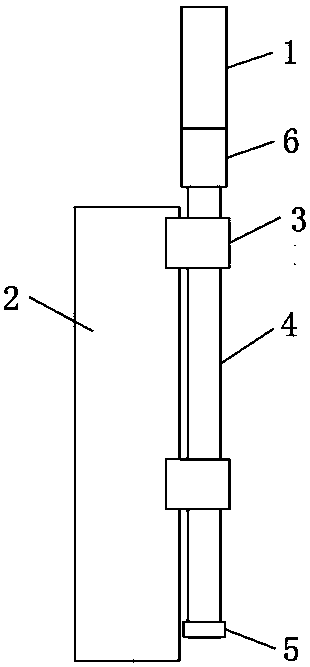 Warp dividing reed applied to warping machine