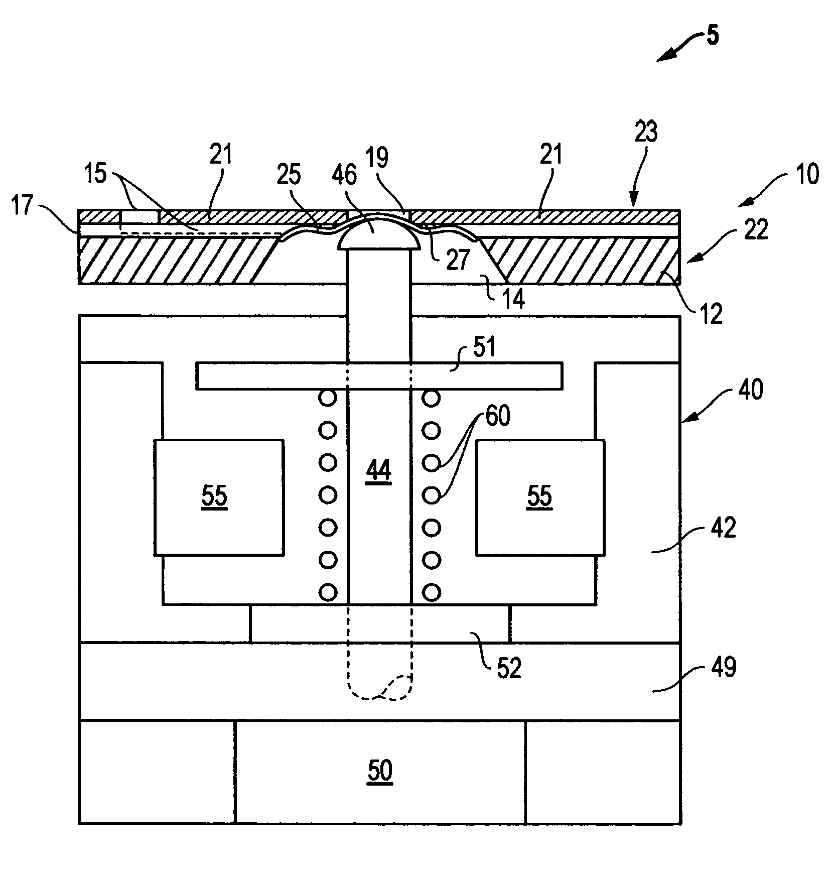 Apparatus and method for selectively channeling a fluid