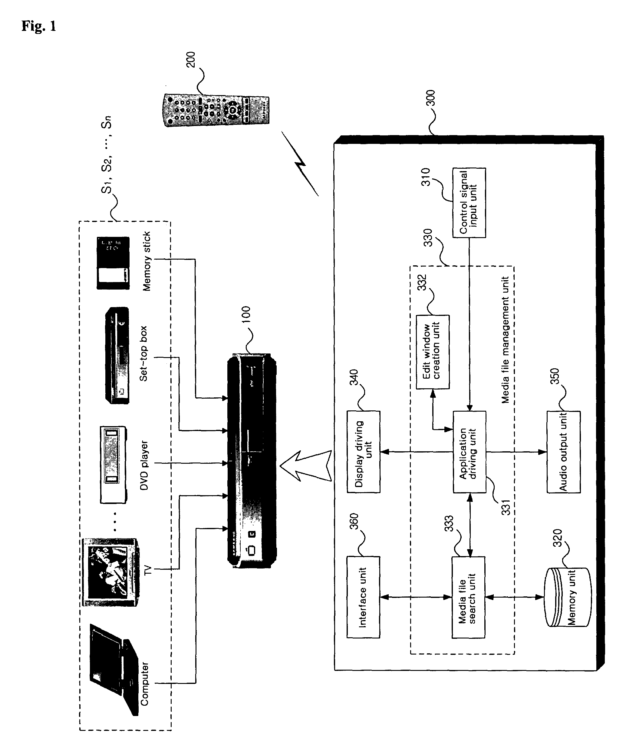 Media file management system and method for home media center