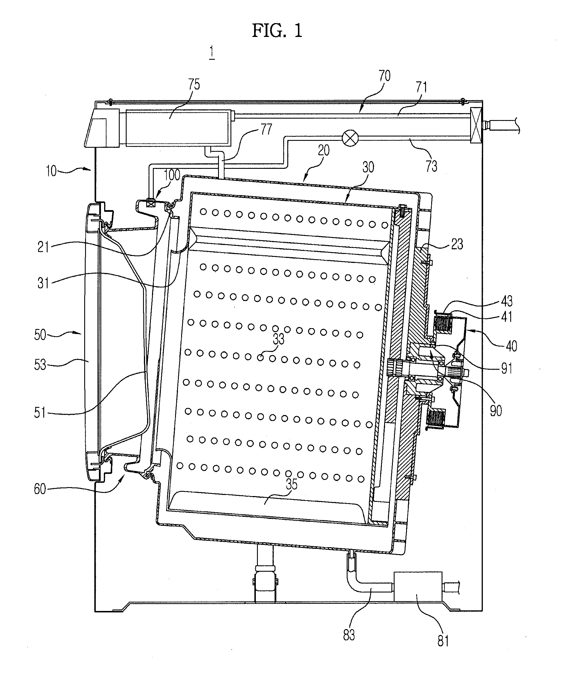 Drum washing machine and washing method thereof