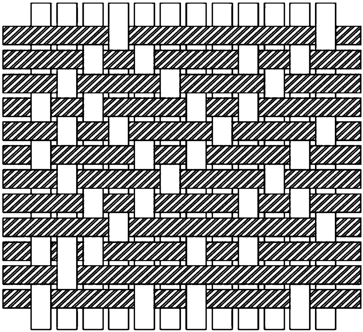 Fabric with one-way moisture absorption and antibacterial properties