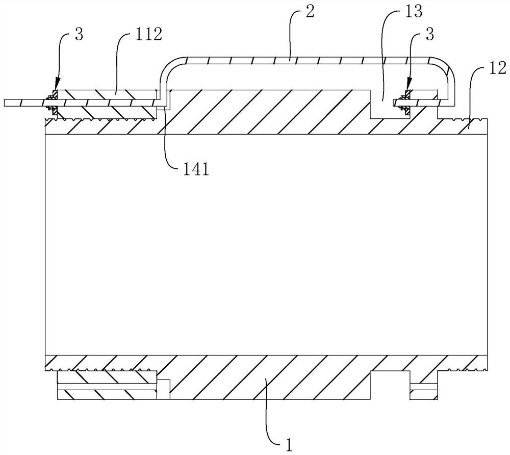 Waterproof jacking pipe