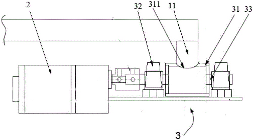 Tracing transmission mechanism suitable for solar concentrating system