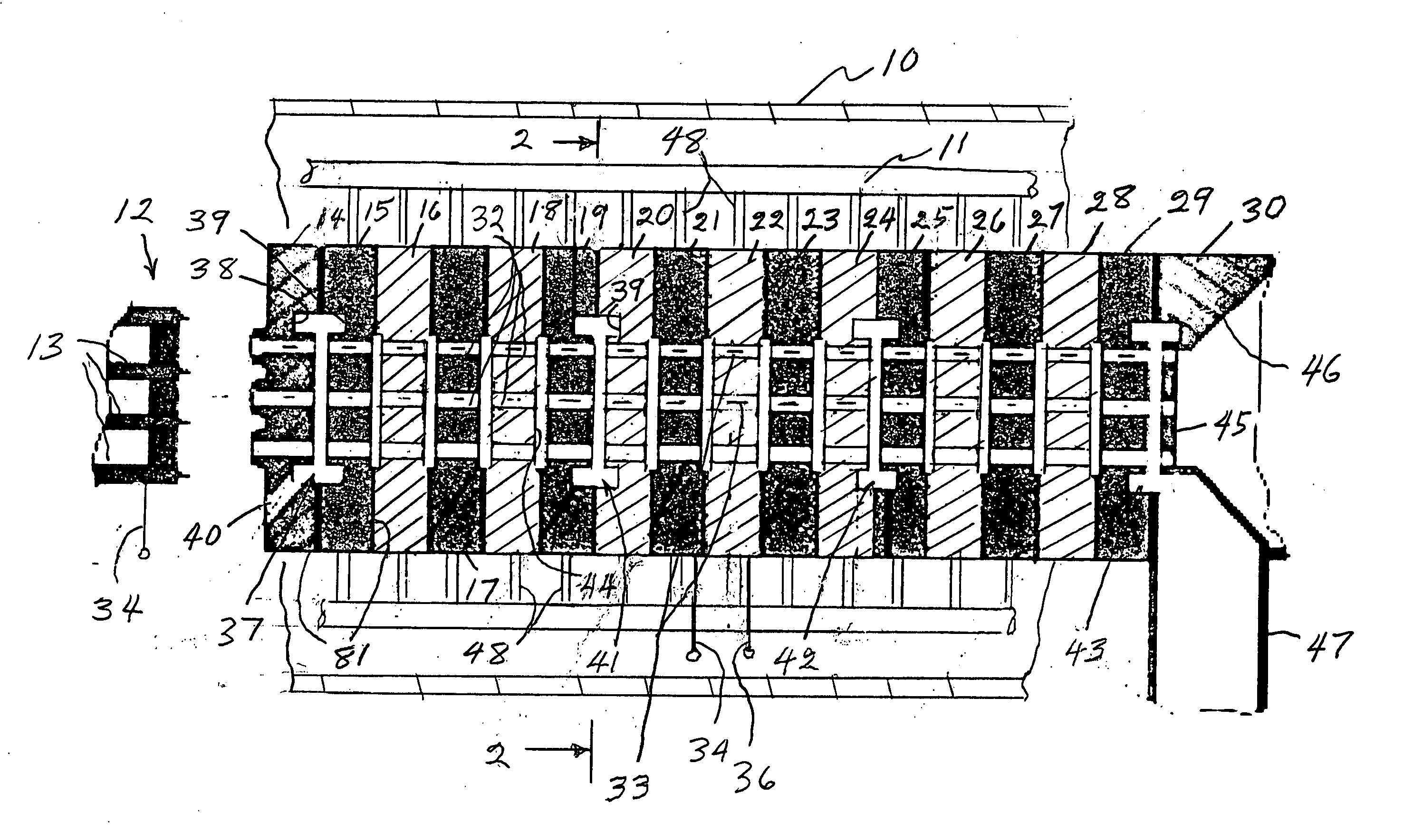 Multibeam klystron