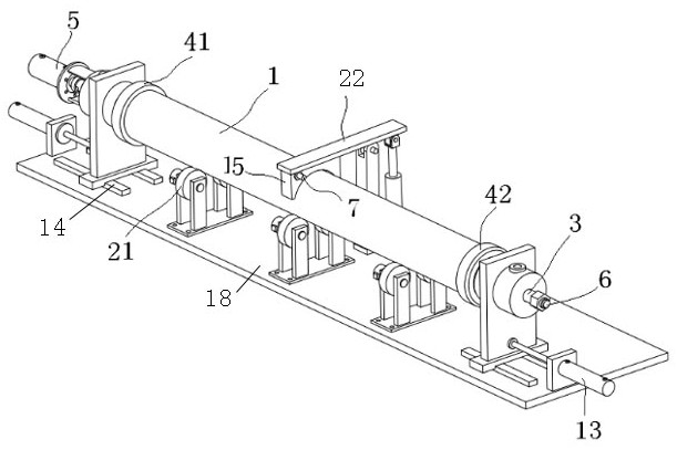 Metal pipe inner surface electrodeposition device and method