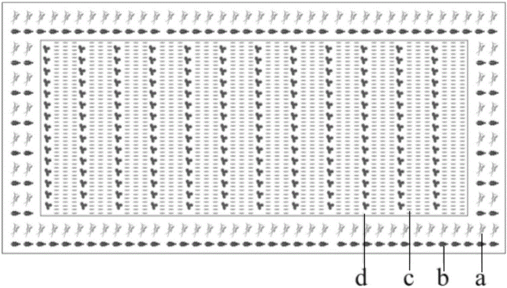 Southern sloping field turf water channel space ecological niche optimal configuration method