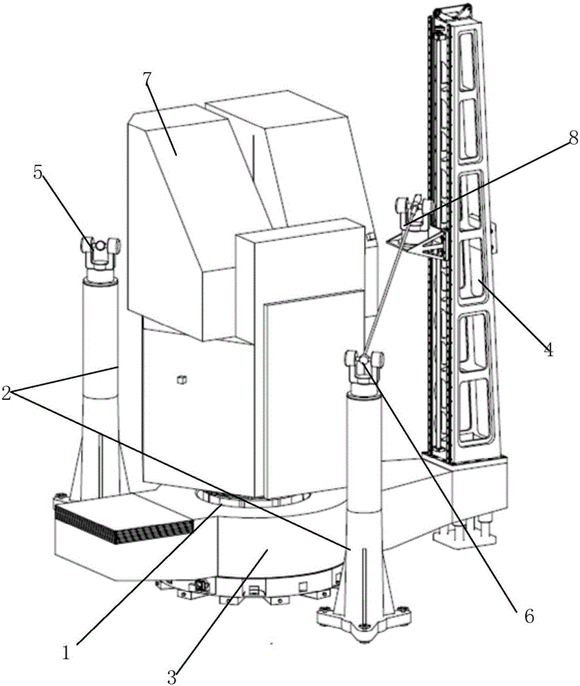 High precision angle measurement system and method for spacecraft