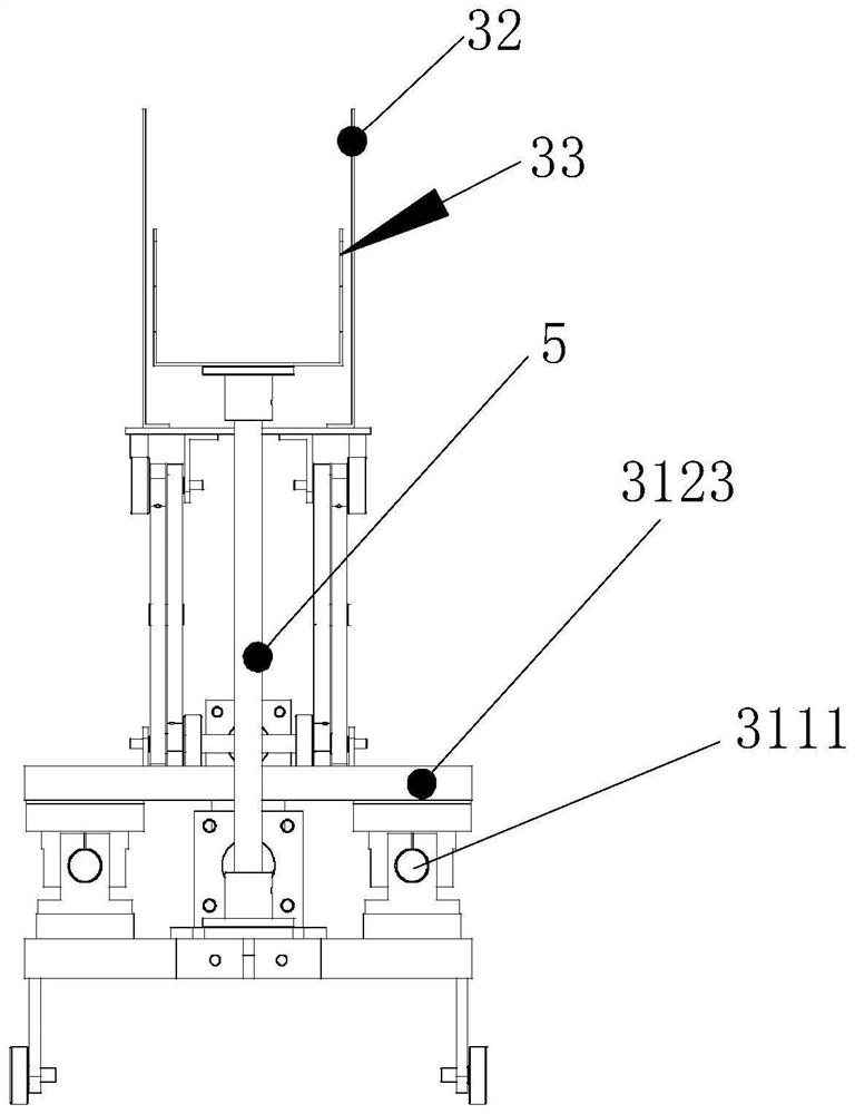 A rice flour automatic weighing conveyor