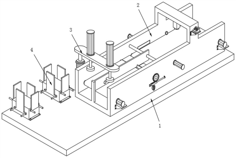 Product stacking production equipment with self-checking function