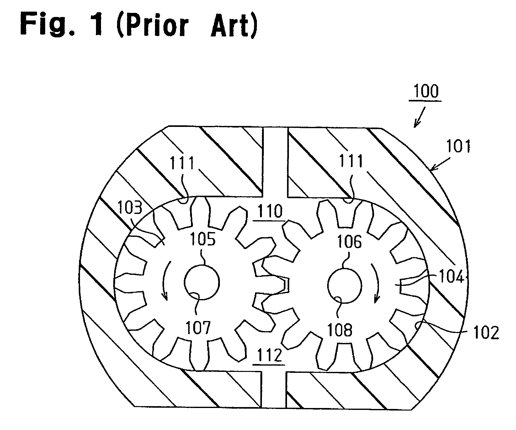 Gear pump and liquid injection apparatus