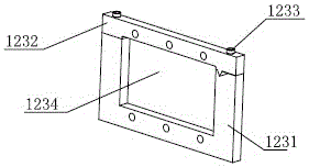 Production line and production method for producing long-strip-shaped plastic parts