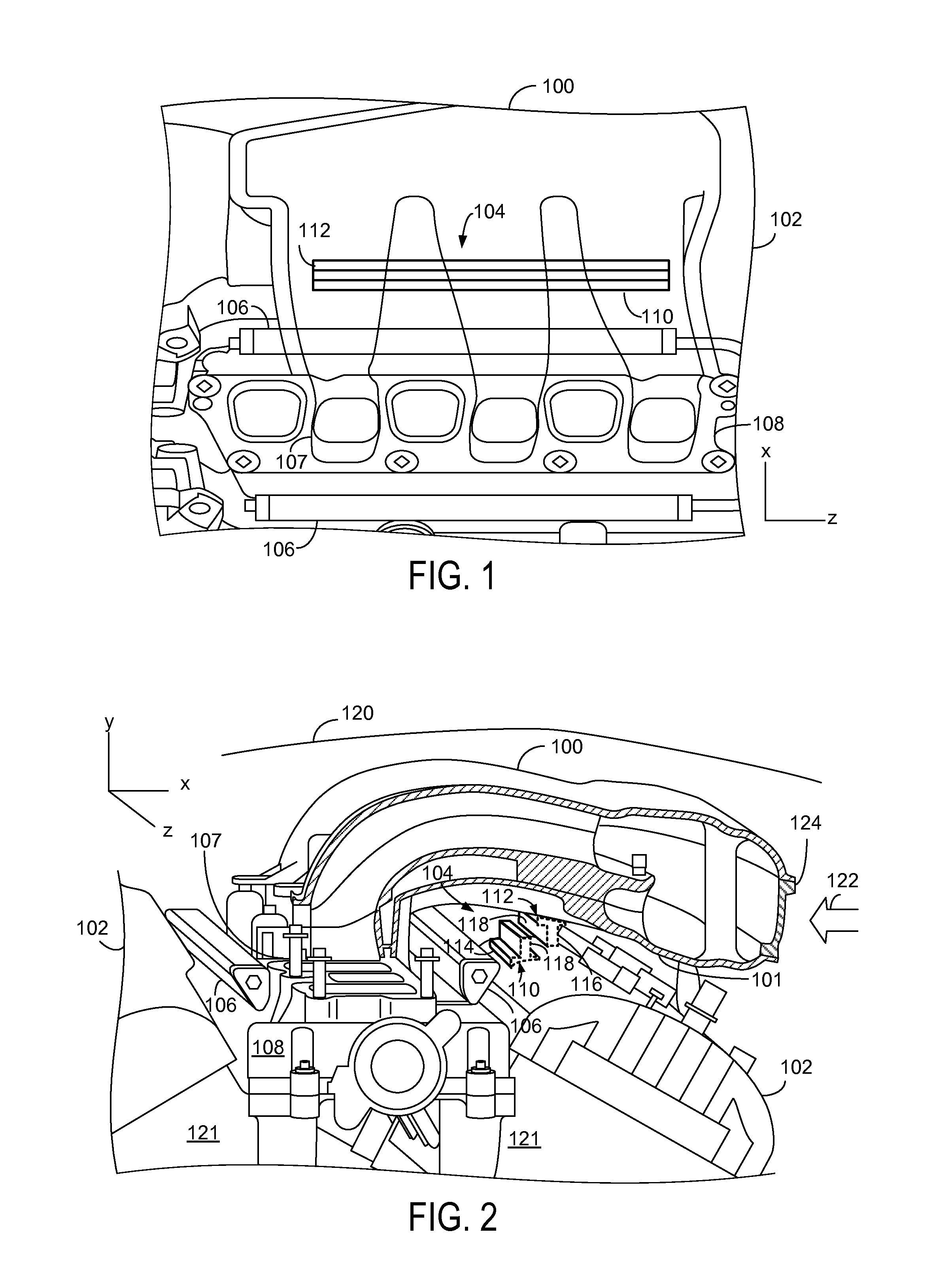 Component catch for crash robustness