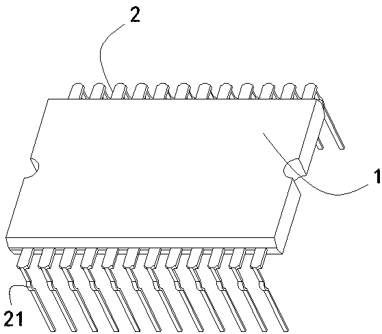 Power device and welding positioning method thereof