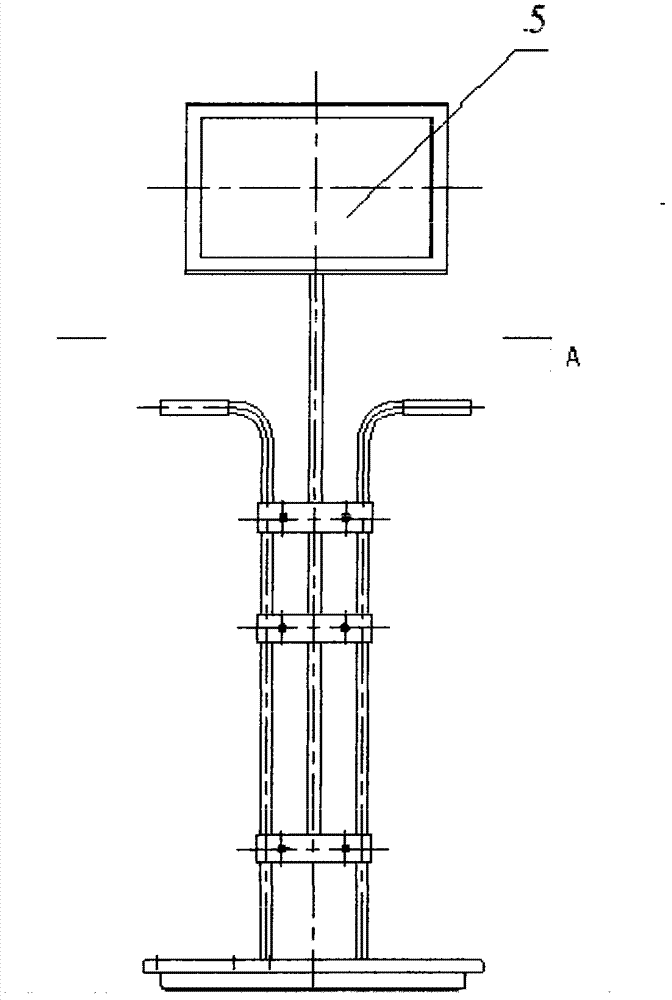 Method and device for detecting human body erect position balancing fatigue