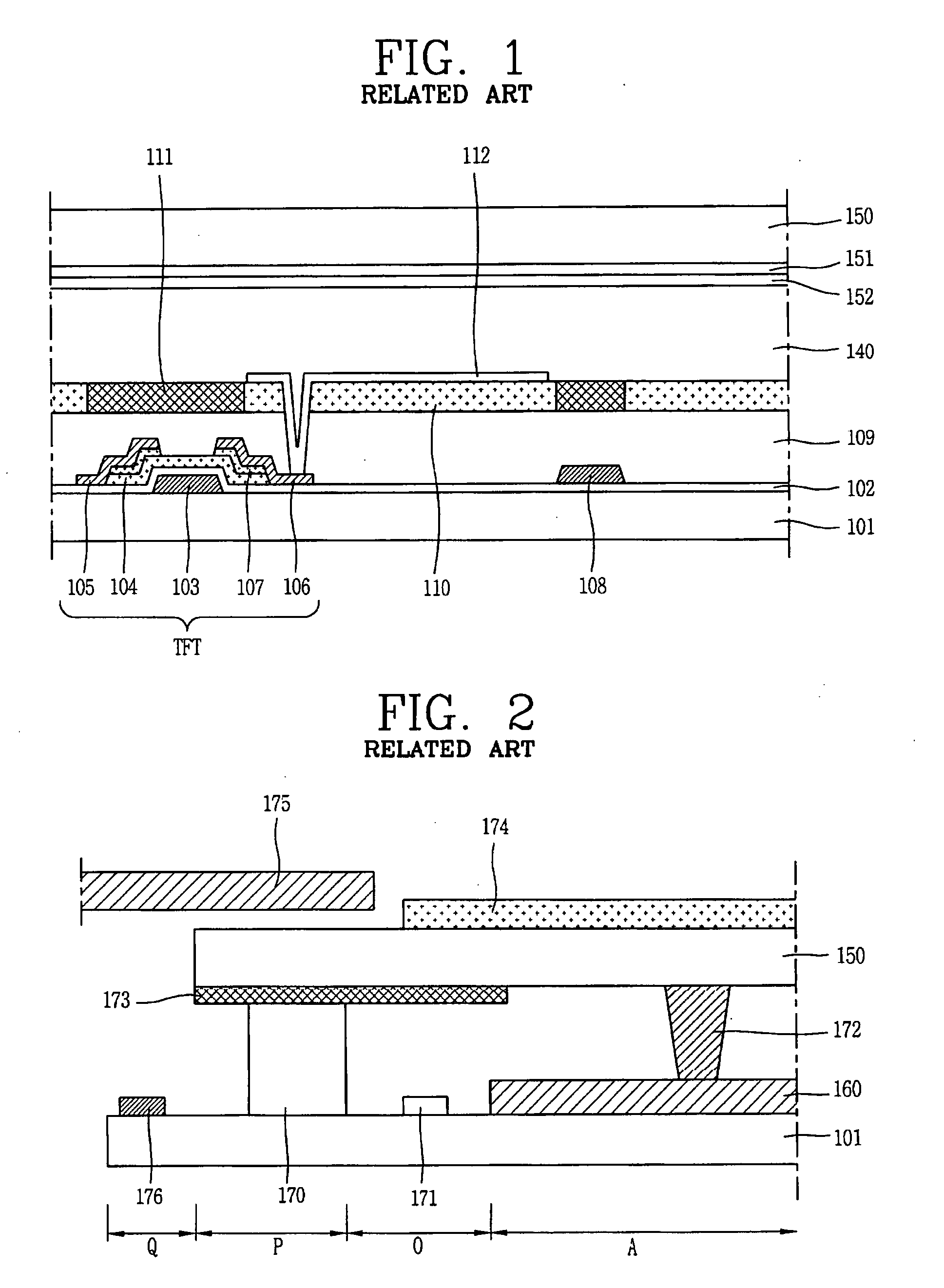 Liquid crystal display device having black matrix in region outside of pixel region and method for fabricating the same