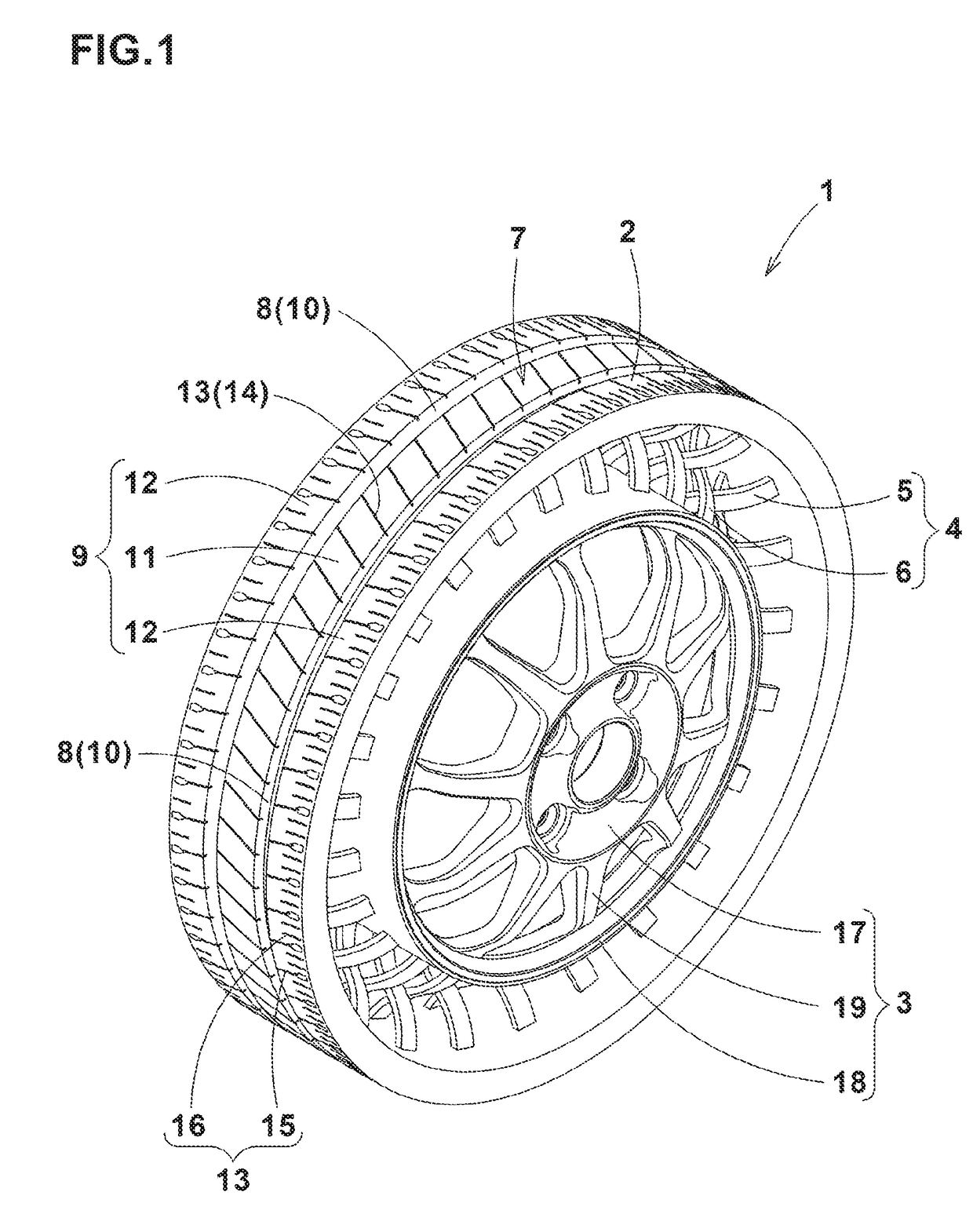 Airless tire