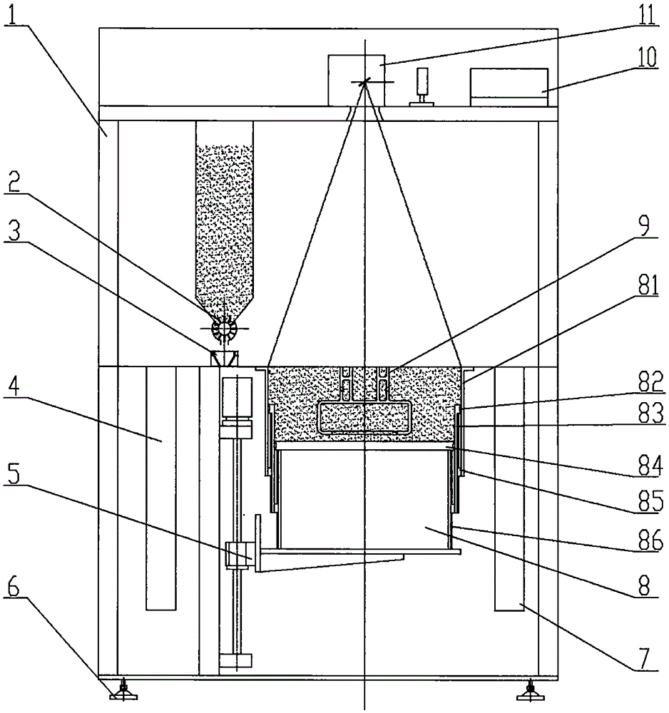 Laser forming machine