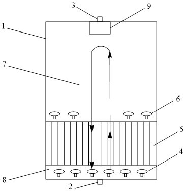 Sewage treatment reactor and treatment method thereof