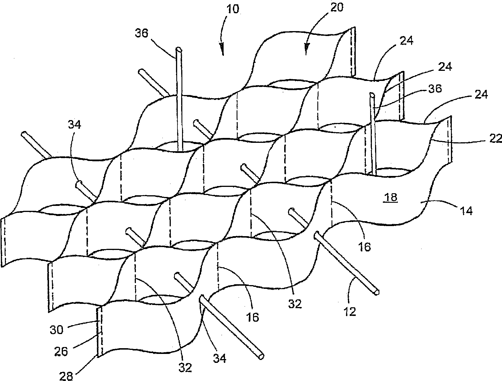 UV resistant multilayered cellular confinement system