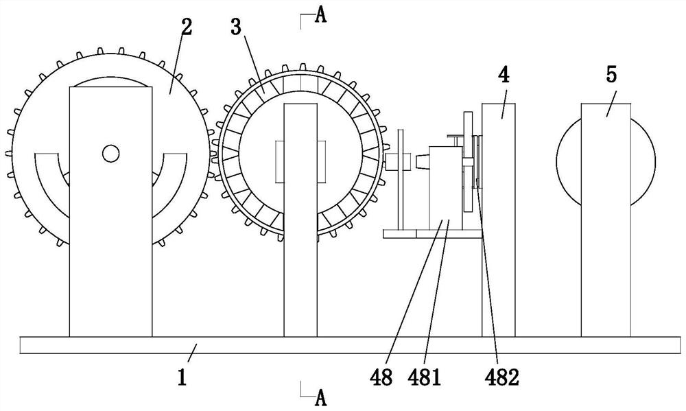 Chinlon coated yarn preparing and processing system and method