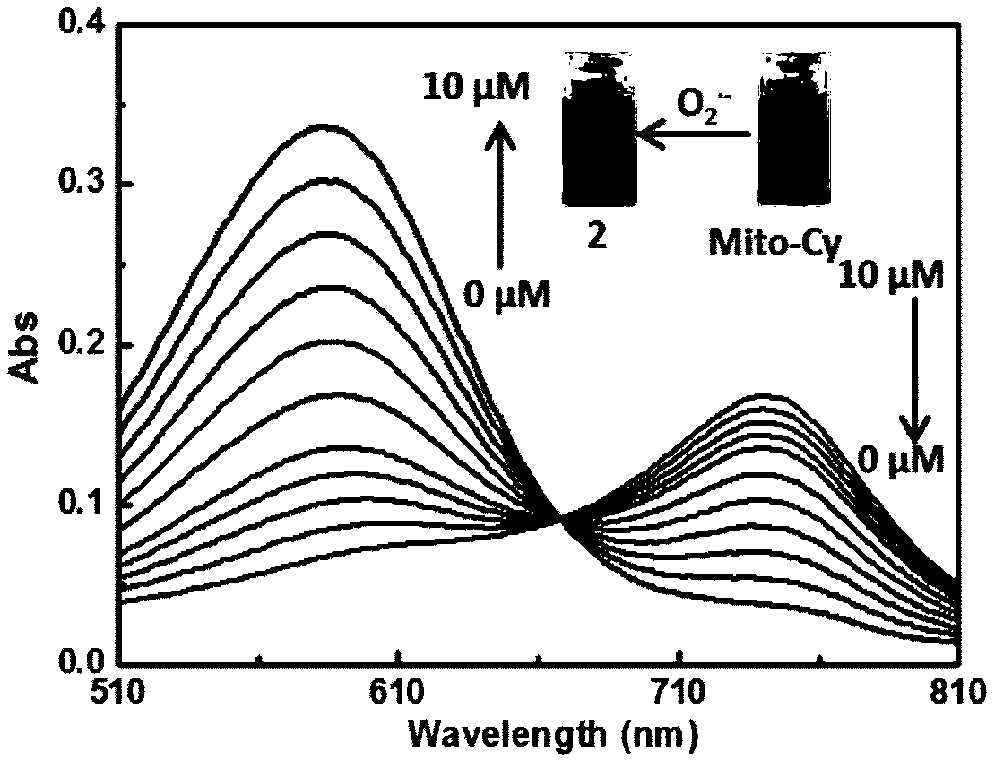 A kind of organic compound and application thereof based on cyanine