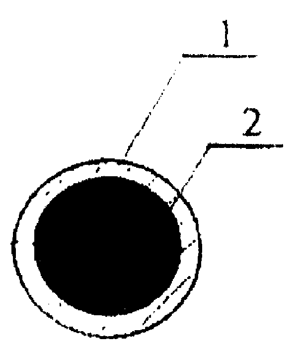 Tombarthite core-spun yarn for continuous casting