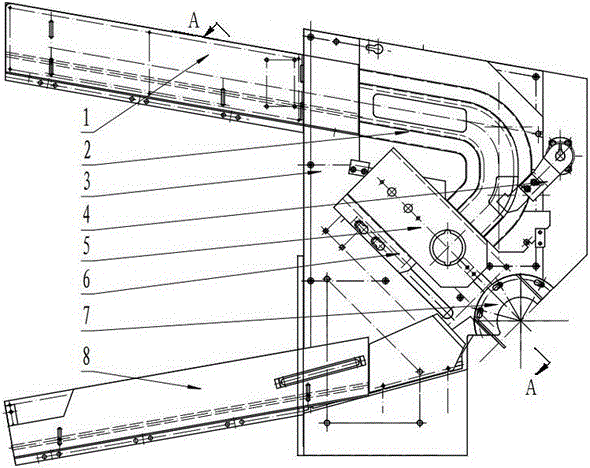 The loading and unloading device and application of the groove grinding machine for the outer ring of the automobile hub bearing unit